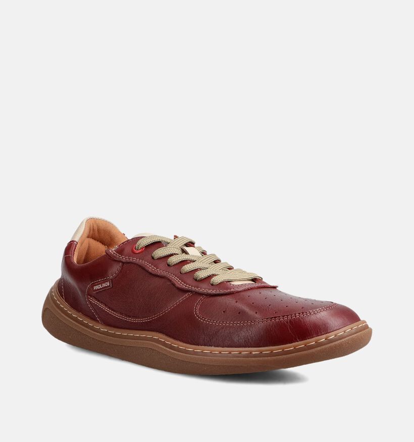 Pikolinos Bruine Veterschoenen voor heren (373351) - geschikt voor steunzolen
