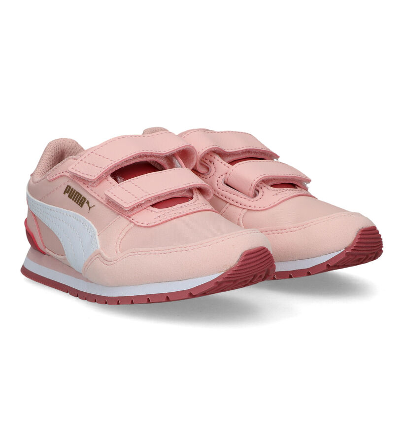 Puma ST Runner v3 Roze Sneakers voor meisjes (318760)
