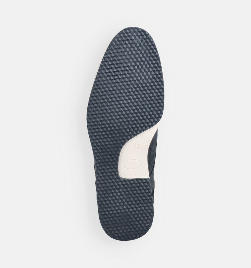 Marco Tozzi Chaussures classiques en Bleu fonc&eacute; pour hommes (375263) - pour semelles orthop&eacute;diques