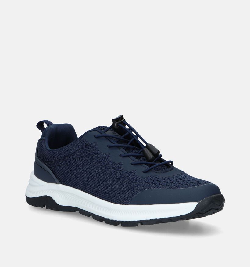 Bullboxer Blauwe Sneakers voor jongens (340086) - geschikt voor steunzolen