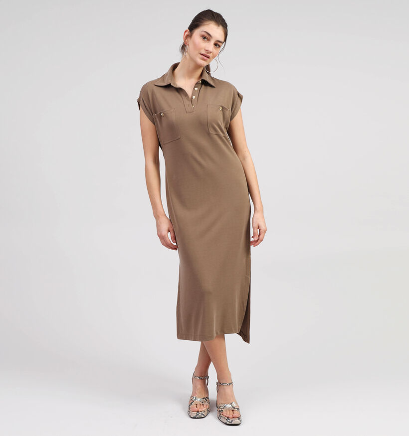 Rue Mazarine Holiday Robes en Marron pour femmes (357942)