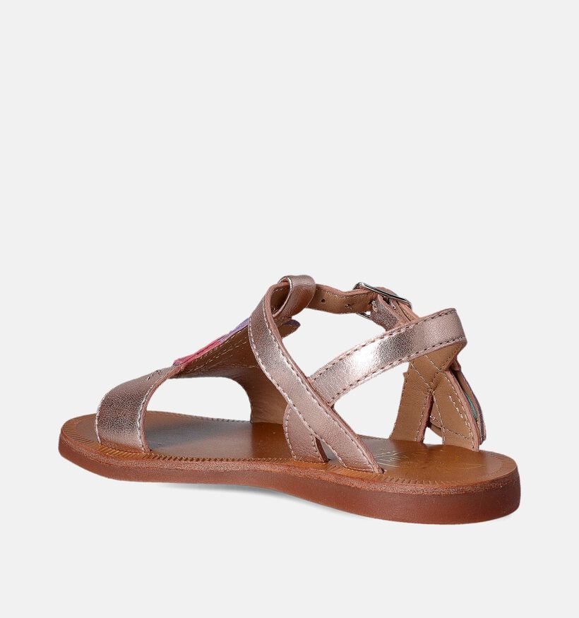 Pom d'Api Plagette Papillon Bronze Sandalen voor meisjes (354611)