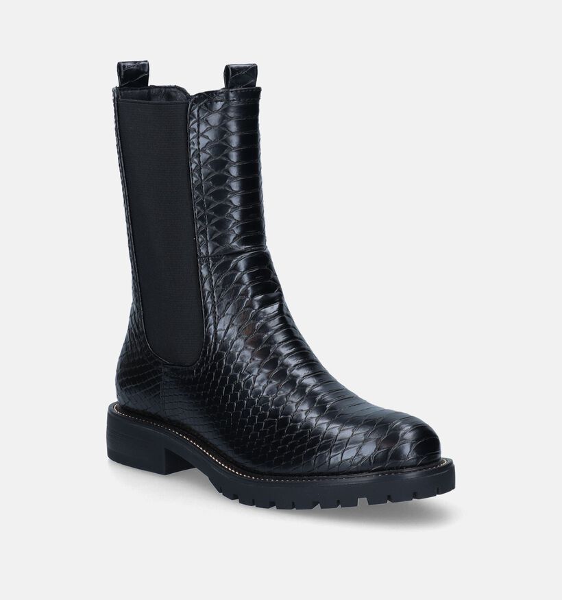 Posh by Poelman Bottines Chelsea en Noir pour femmes (345494)