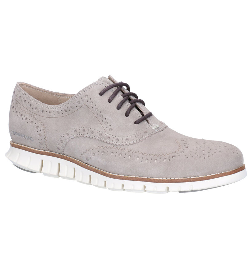 Cole Haan Chaussures classiques en Gris en daim (267613)