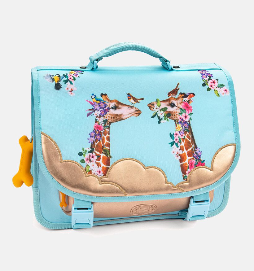 STONES and BONES Lotus Blauwe Boekentas voor meisjes (342269)