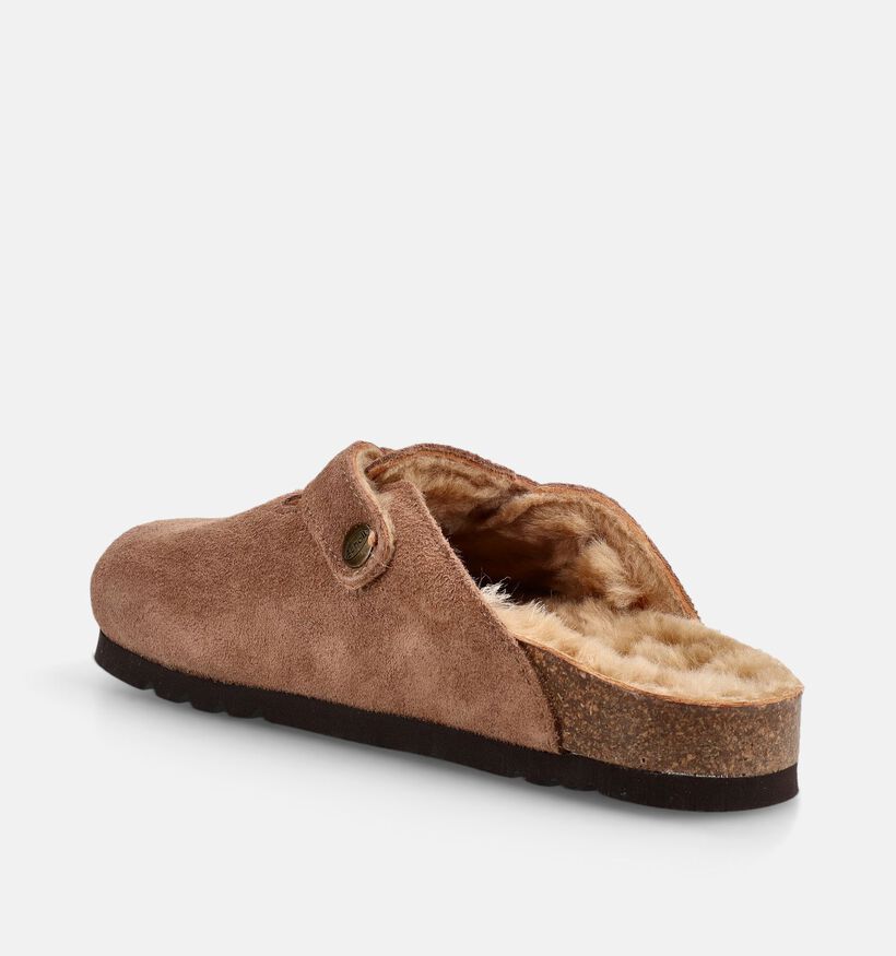 Scholl Fae New Bruine Slippers voor dames (381000)