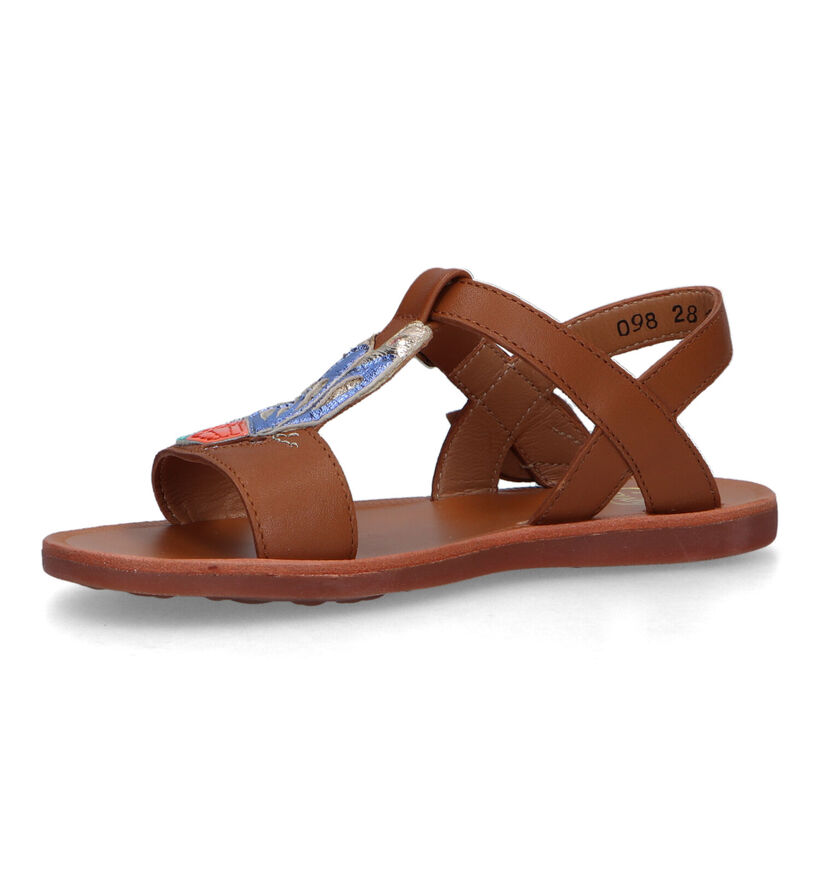 Pom d'Api Plagette Papillon Cognac Sandalen voor meisjes (322878)