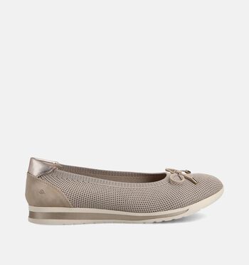 Jana Chaussures plates Beige