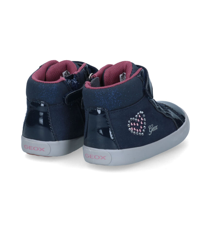 Geox Gisli Blauwe Babyschoentjes in kunstleer (312548)