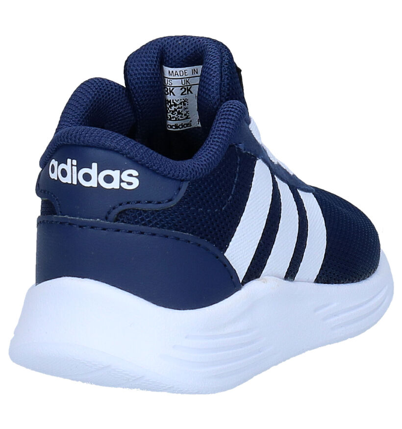 adidas Lite Racer Blauwe Babysneakers in stof (273485)