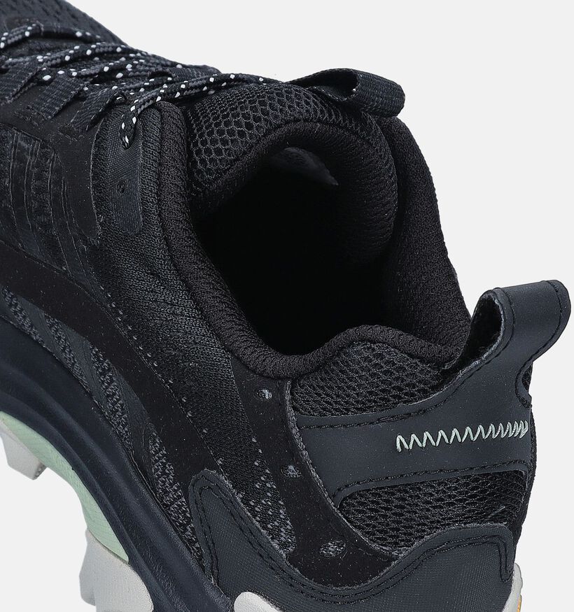 Merrell Moab Speed 2 Chaussures de randonnée en Noir pour femmes (347662) - pour semelles orthopédiques