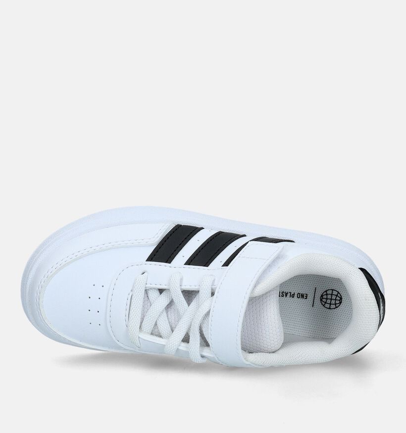 adidas Breaknet 2.0 EL Witte Sneakers voor jongens, meisjes (332114)