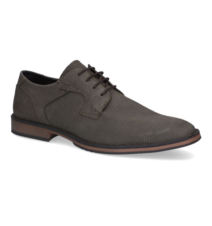 Bullboxer Chaussures classiques en Gris foncé pour hommes (313089) - pour semelles orthopédiques