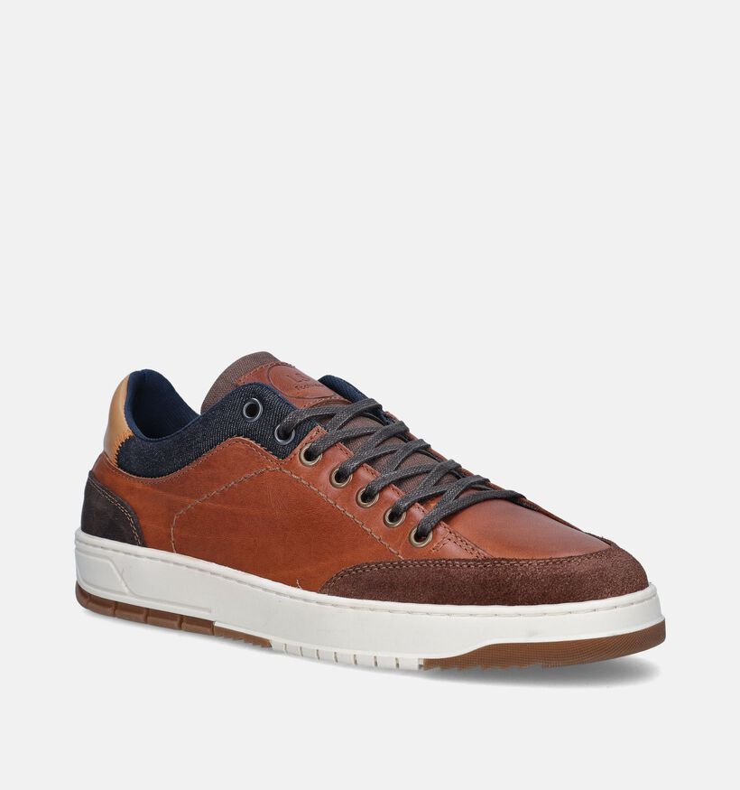 La Strada Chaussures à lacets en Cognac pour hommes (358365) - pour semelles orthopédiques