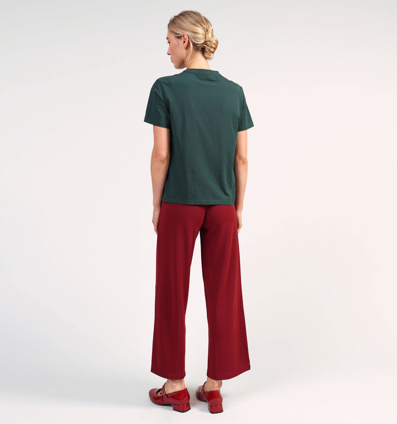 Vila Nora T-shirt en Vert pour femmes (361309)
