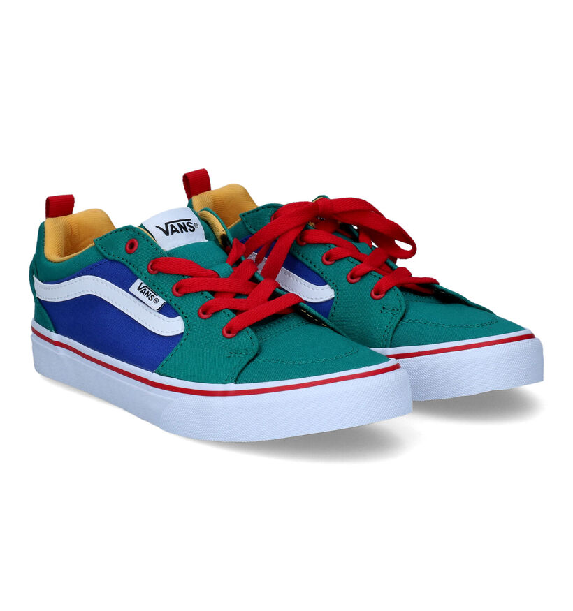 Vans Filmore Groene Sneakers in stof (312308)