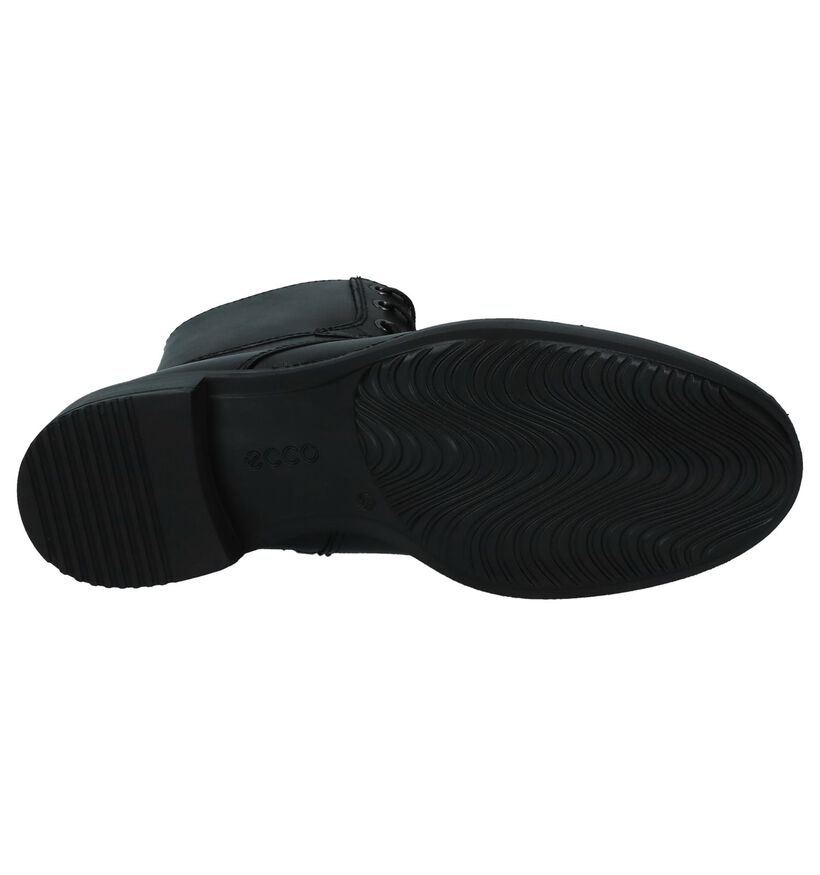Ecco Shape Zwarte Boots met Rits/Veter, Zwart, pdp