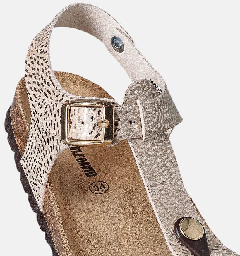Little David Pepita Gouden Sandalen voor meisjes (356110)