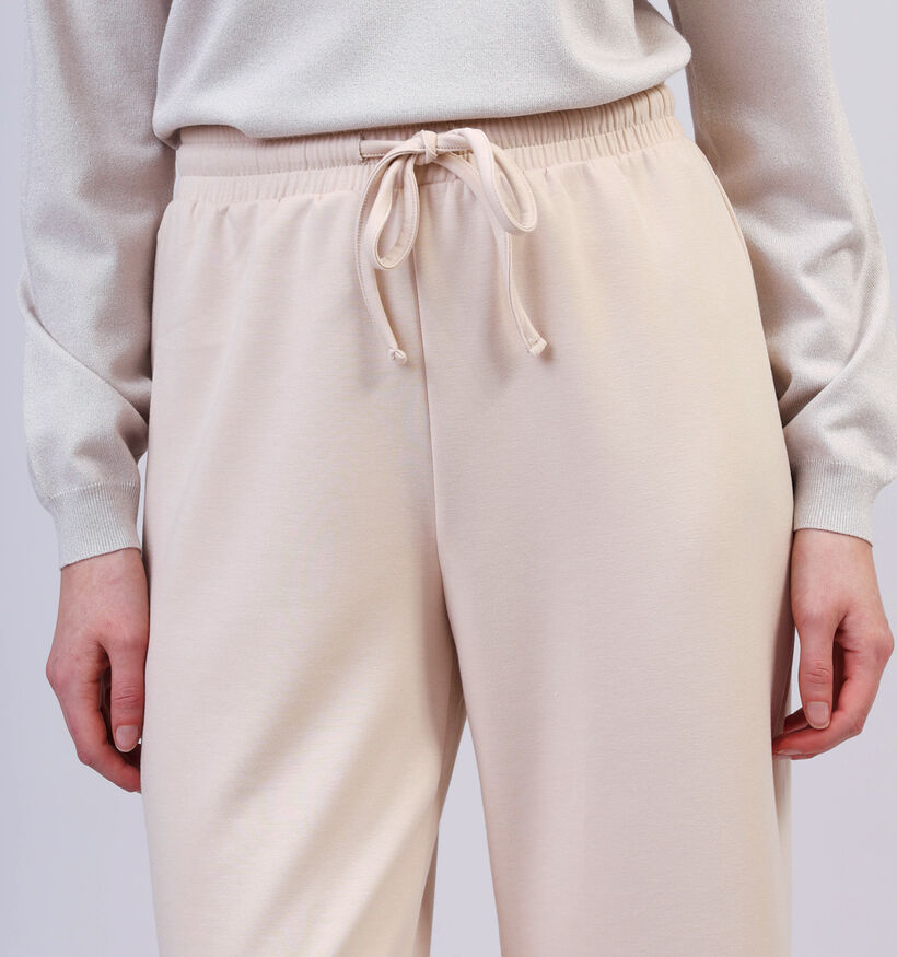 Pieces Talia Pantalon de jogging en Beige pour femmes (357376)