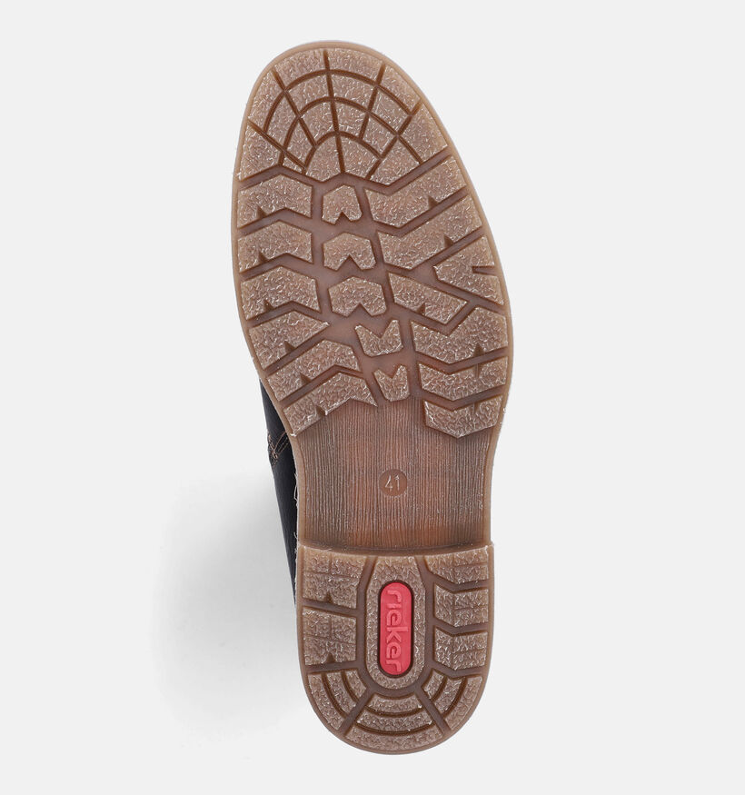 Rieker Boots &agrave; lacets en Marron pour hommes (379831) - pour semelles orthop&eacute;diques