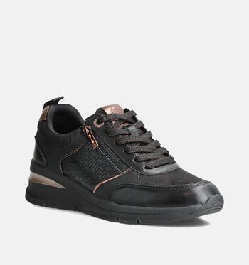 Tamaris Lage schoenen Zwart/Beige/Cognac