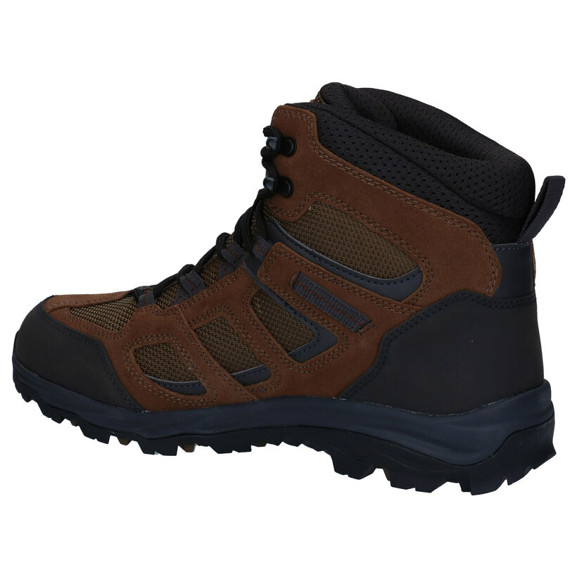 Jack Wolfskin Vojo 3 Texapore Chaussures de marche en Brun pour hommes (302186) - pour semelles orthopédiques