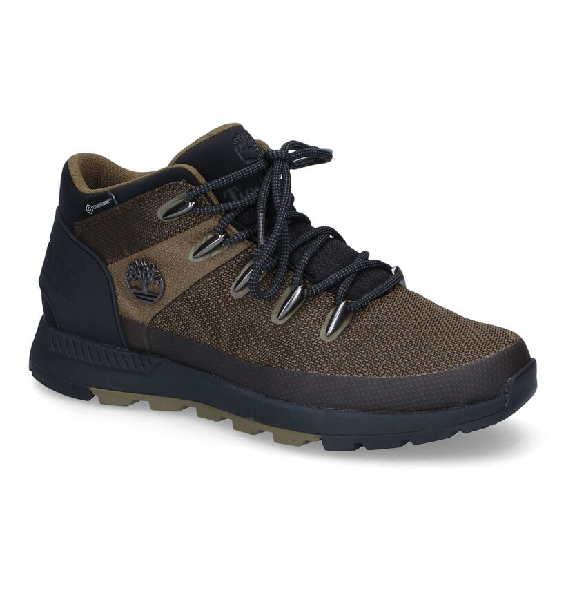 Timberland Sprint Trekker Bottines en Khaki pour hommes (313519) - pour semelles orthopédiques