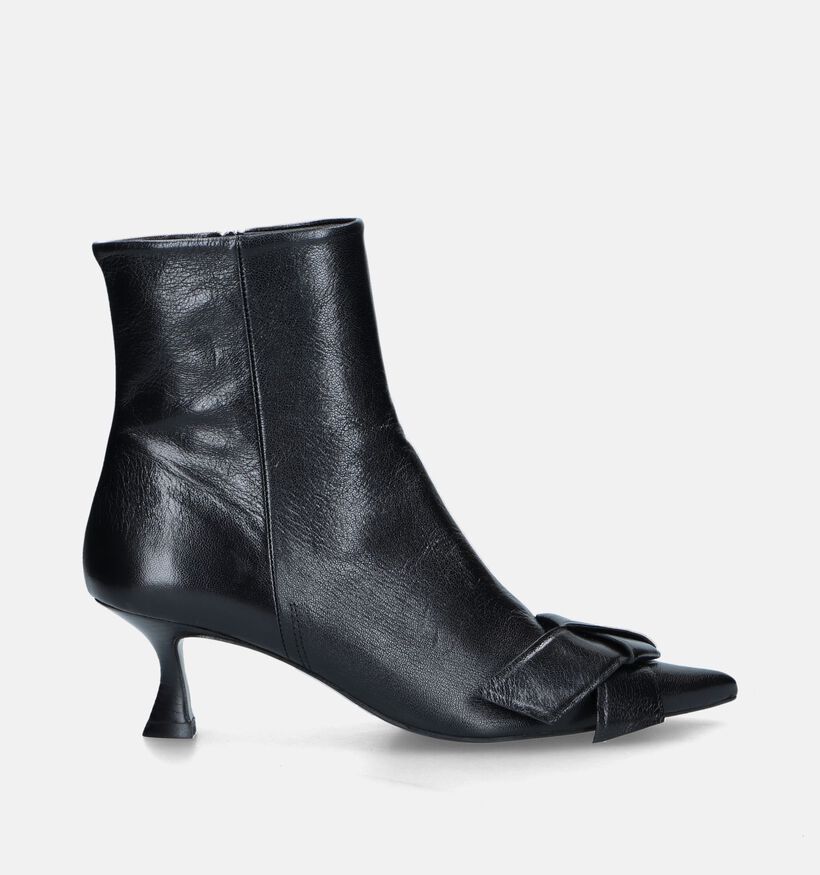 Zinda Bottillons avec talon en Noir pour femmes (348497)