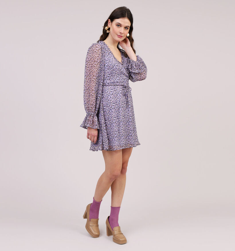 Vila Falia Dotta robe une ligne en Violet pour femmes (323721)