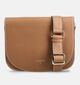 Crinkles Bruine Crossbodytas voor dames (381709)