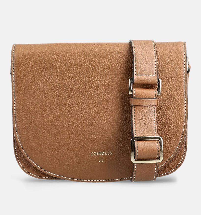 Crinkles Bruine Crossbodytas voor dames (381709)