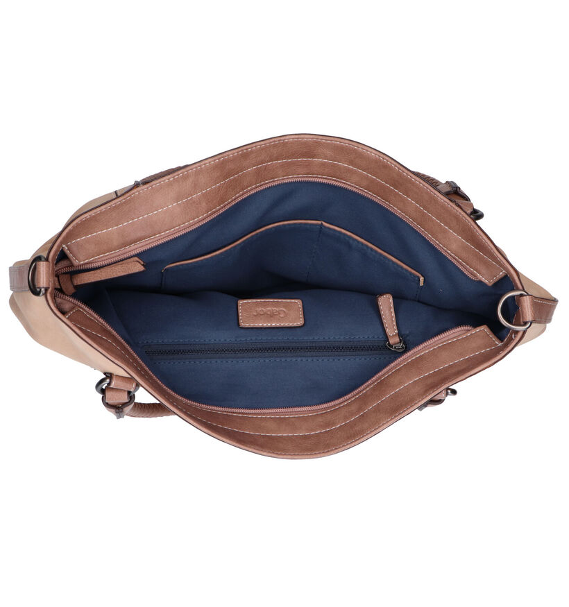 Gabor Moira Beige Shopper Tas in kunstleer (305775)