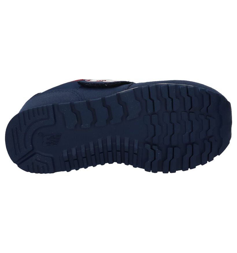 Donkerblauwe Sneakers New Balance KV373 in stof (222857)