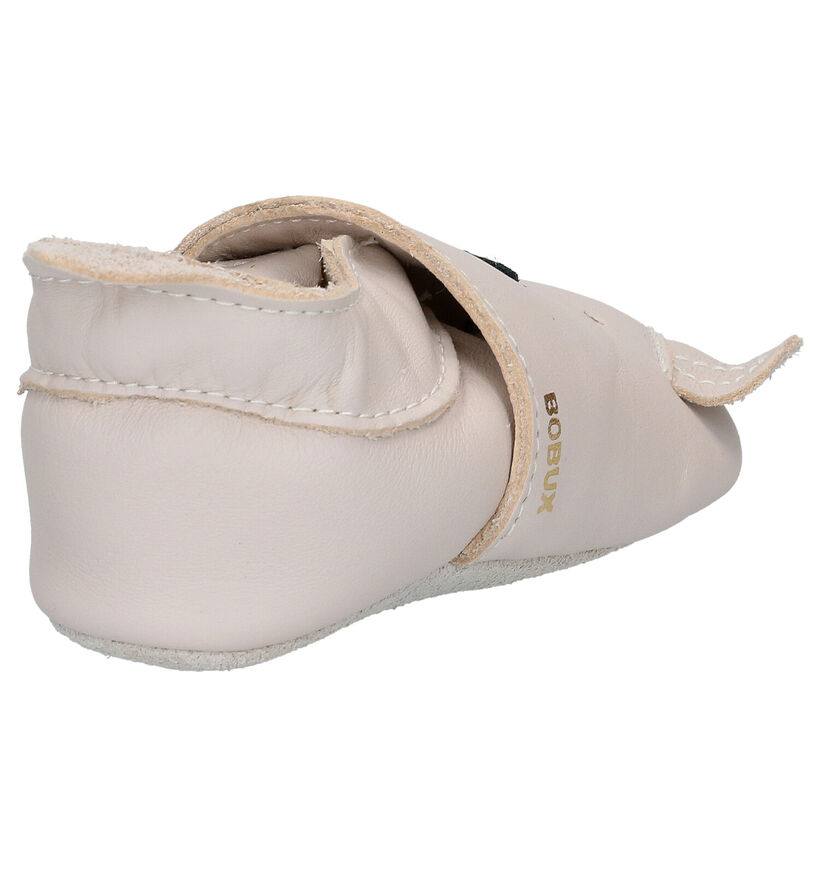 Bobux Milk Cub Chaussons pour bébé en Beige en cuir (280186)