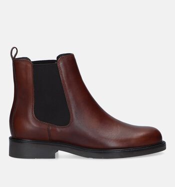 Bottines Chelsea cognac