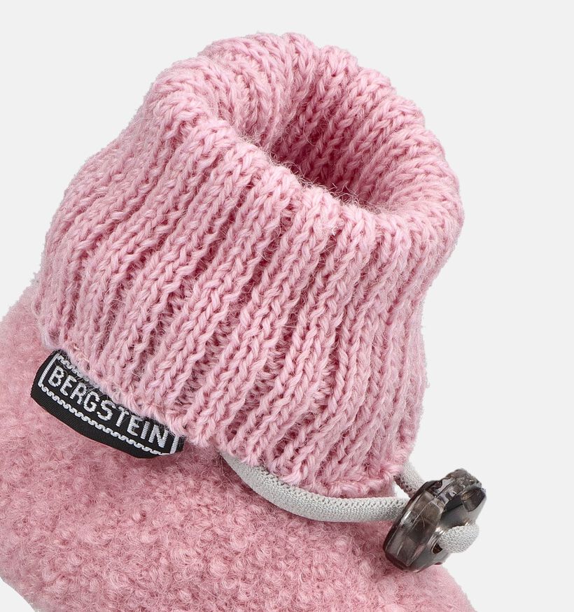 Bergstein Cozy Baby Roze Gesloten Babypantoffels voor meisjes (381298)