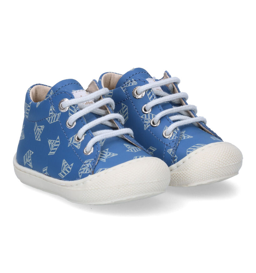 Naturino Cocoon Chaussures à velcro en Bleu pour garçons (307728) - pour semelles orthopédiques