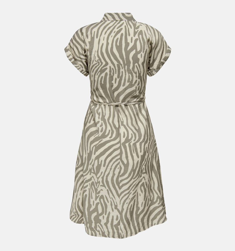 JDY Camille Robe chemise en Vert khaki pour femmes (342173)