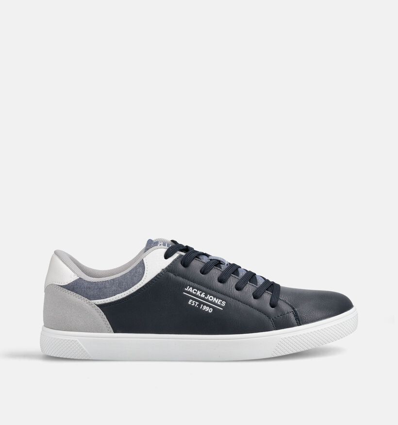 Jack & Jones Jordan Chaussures &agrave; lacets en Bleu pour hommes (369671) - pour semelles orthop&eacute;diques