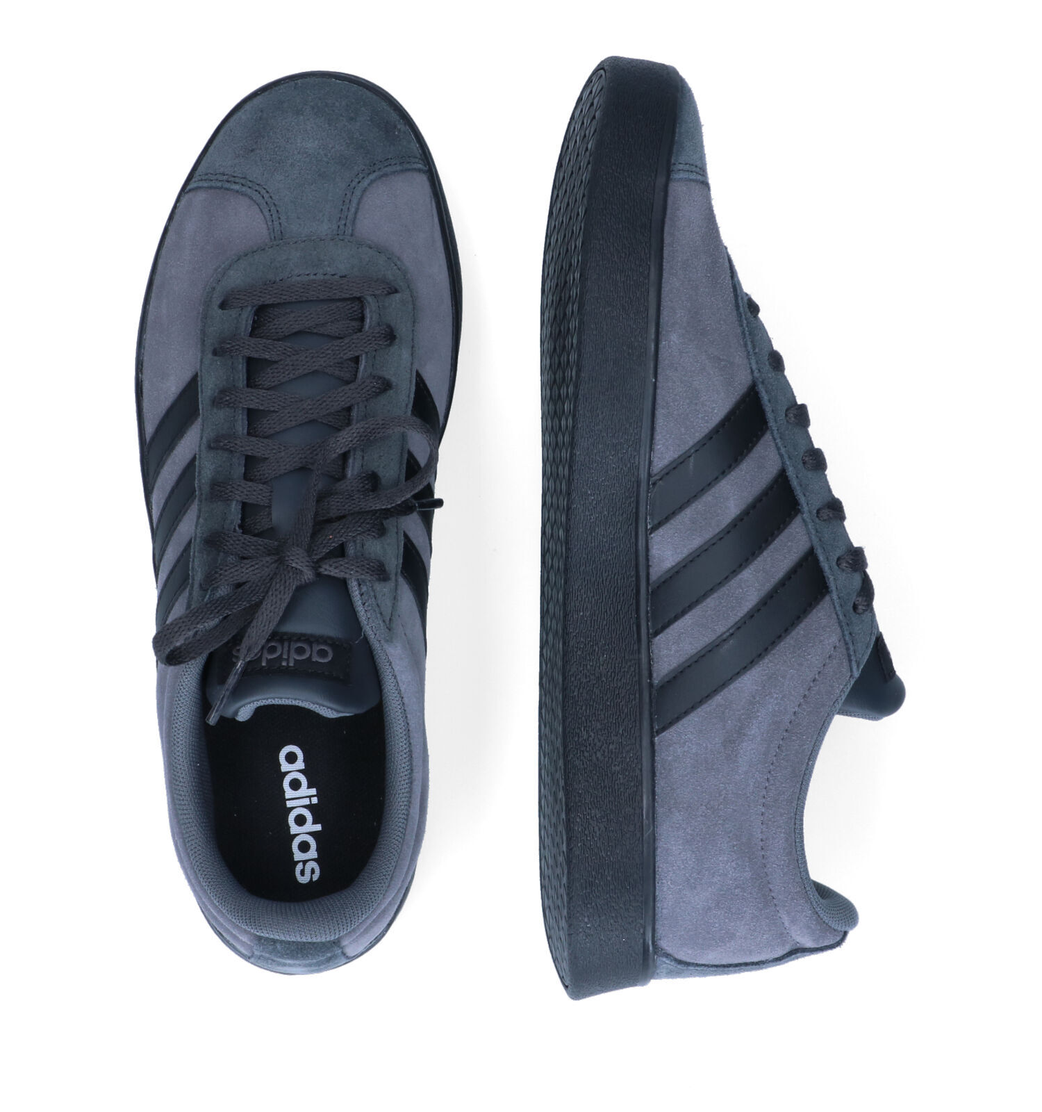 adidas VL Court 2.0 Grijze Sneakers | Heren Sneakers | Online op TORFS.BE