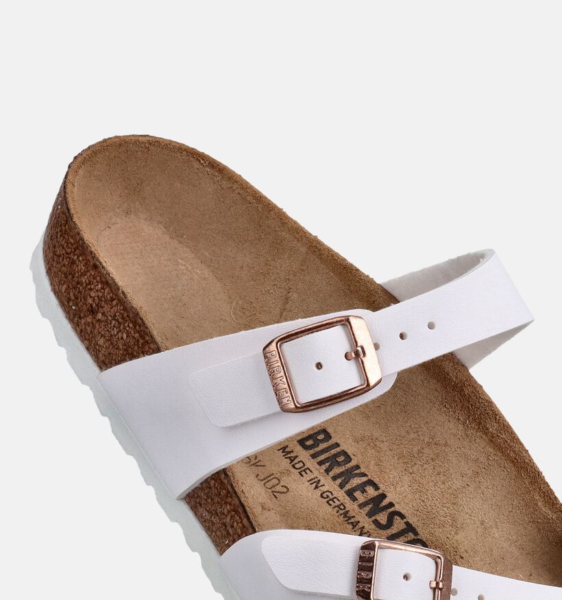 Birkenstock Mayari Tongs en Blanc pour femmes (369522)