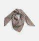Pieces Jolanda Square Scarf Bruine Sjaal voor dames (369231)