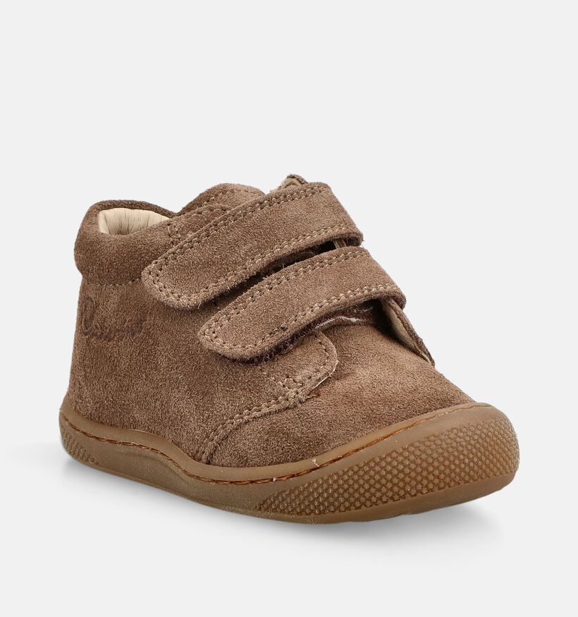 Naturino Cocoon Wide Baskets montantes en Brun pour gar&ccedil;ons (380182) - pour semelles orthop&eacute;diques
