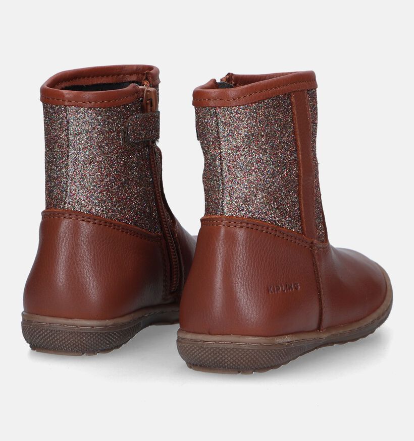 Kipling Belli Cognac Korte laarzen voor meisjes (331997) - geschikt voor steunzolen