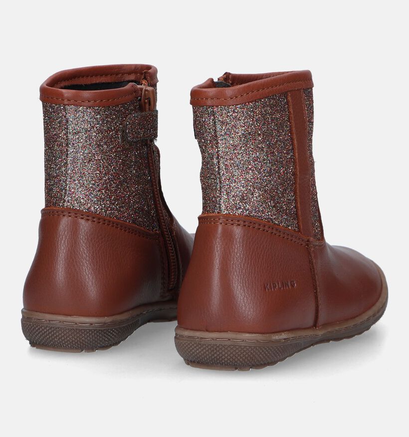 Kipling Belli Bottes courtes en Cognac pour filles (331997) - pour semelles orthopédiques