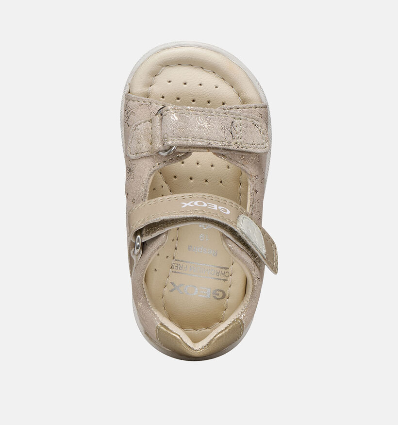Geox B Macchia Gir Sandales pour b&eacute;b&eacute; en Beige pour filles (368873)