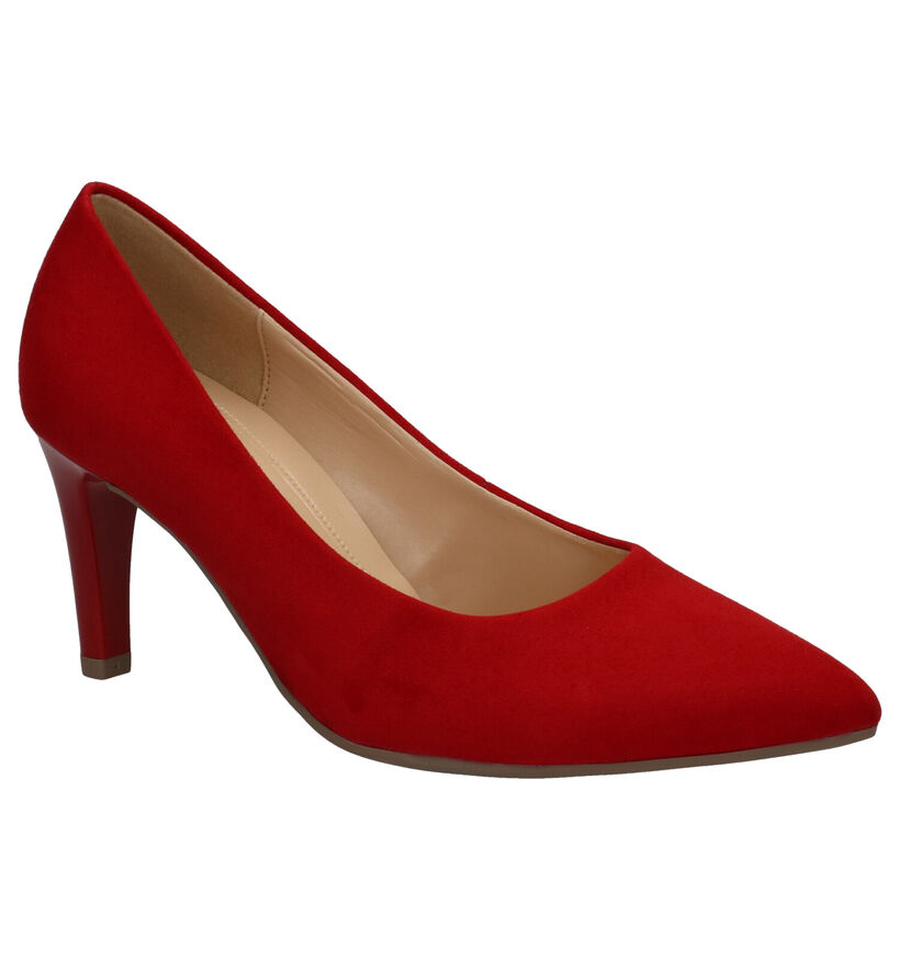 Gabor Soft & Smart Rode Pumps in stof (271512)