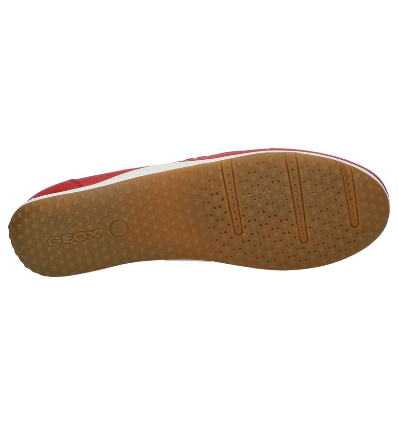 Geox Vega Moc Mocassins en Ecru pour femmes (303577)