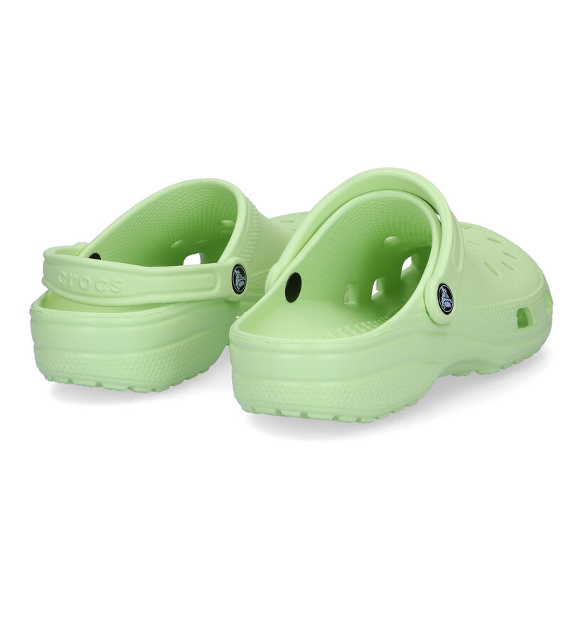 Crocs Classic Nu-pieds en Bleu pour femmes (306852)