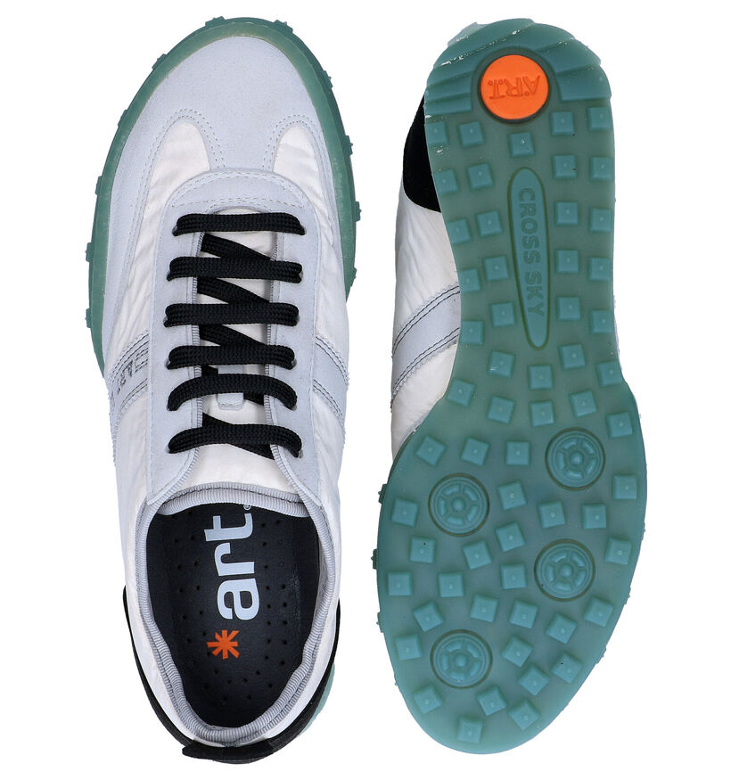 Art Cross Sky Blauwe Veterschoenen voor heren (288785) - geschikt voor steunzolen